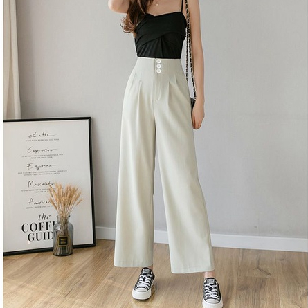 [Premium]Kulot highwaist Long Pants Celana Panjang Kulot  7269 (S/M/L)