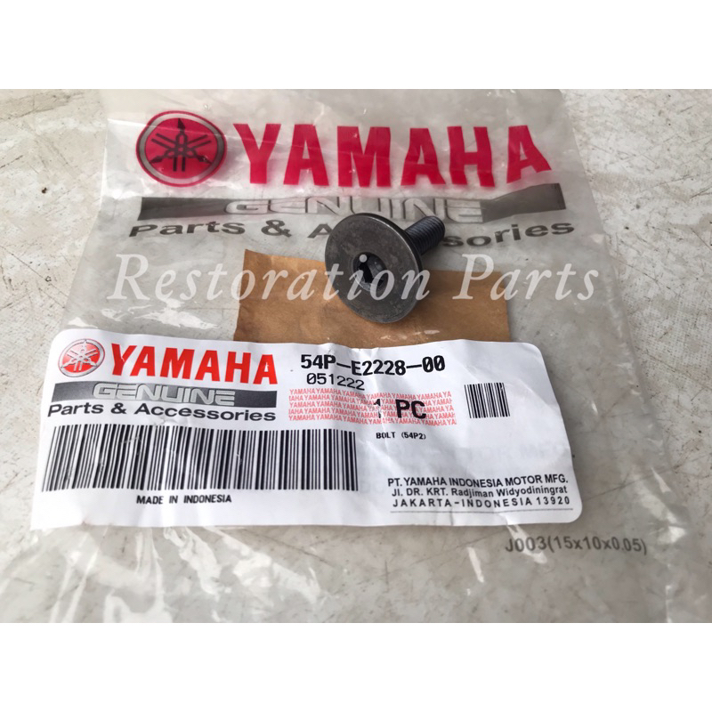 Baut Payung Dudukan Lidah Tensioner Atas 54P-E2228-00 Mio M3