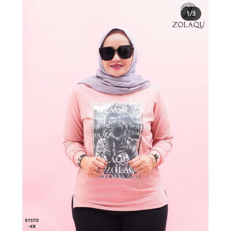 Kaos Zolaqu Premium Kaos Wanita Zolaqu Kaos Wanita Bahan cotton