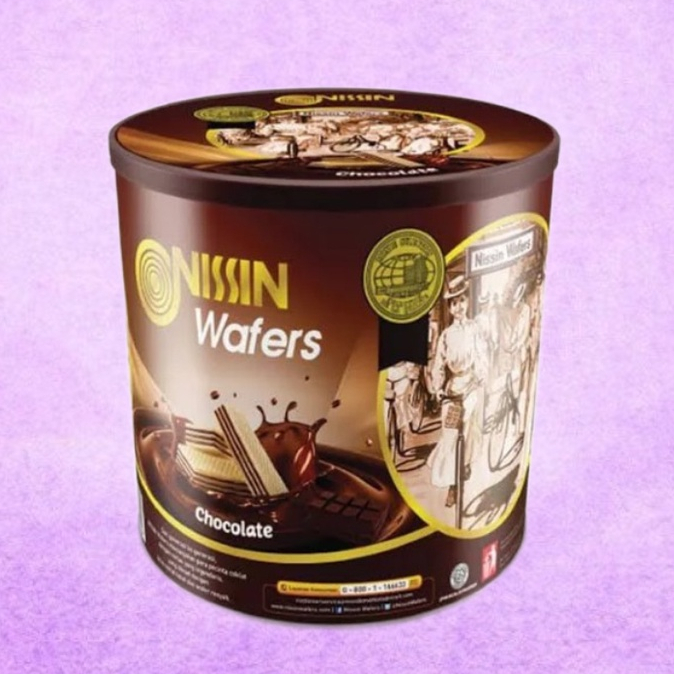 

NISSIN Wafers Chocolate Kaleng 570 gram