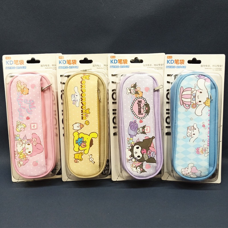 

Kotak Pensil Tempat Pensi Sanrio Kuromi Cinnamorrol Melody Pompurin