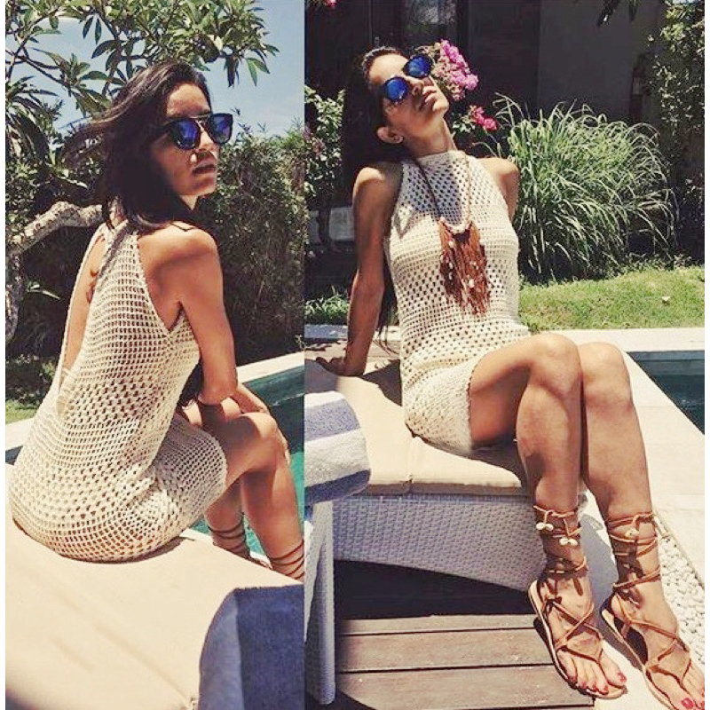 8706 Knit Outer / Outer Rajut Penutup Bikini