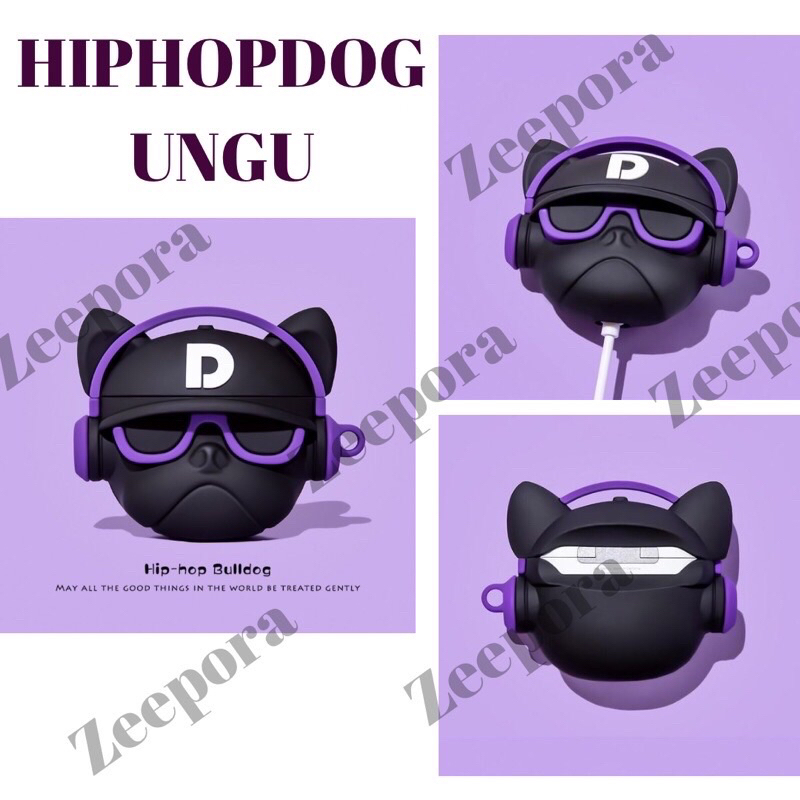 Airpods case pro 2 hiphopdog dogy kuning lucu karatker Bob stuart