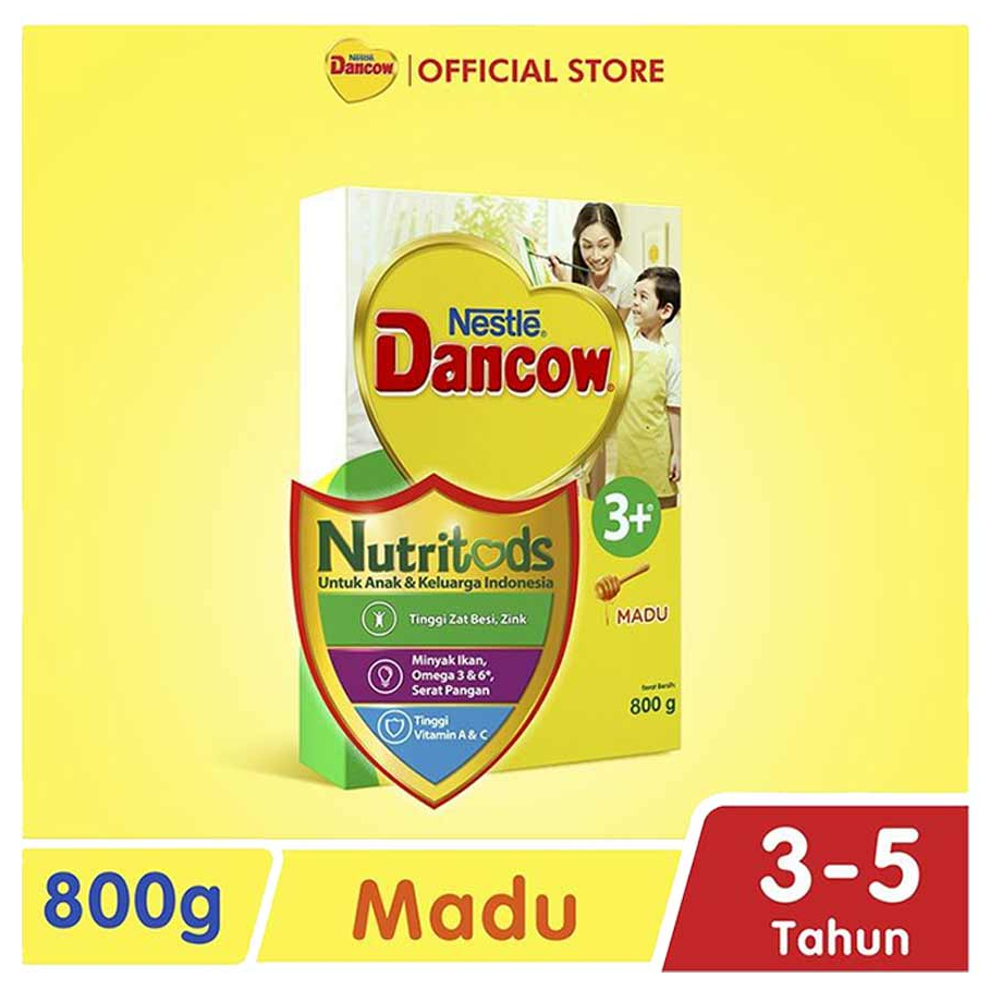 

DANCOW 3+ Susu Bubuk Protectus Probio Madu Box 800gr