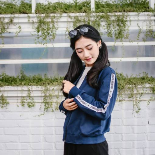 Jacket Kasual FASHION SPORT Jacket Fashion Korean OOTD Kece Keren Kasual Santai