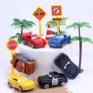 # HJ # Hiasan Cake Mobil-Mobilan Anak Avangers &amp;  McQueen / Pajangan Kue Mobil Figure Cake Topper