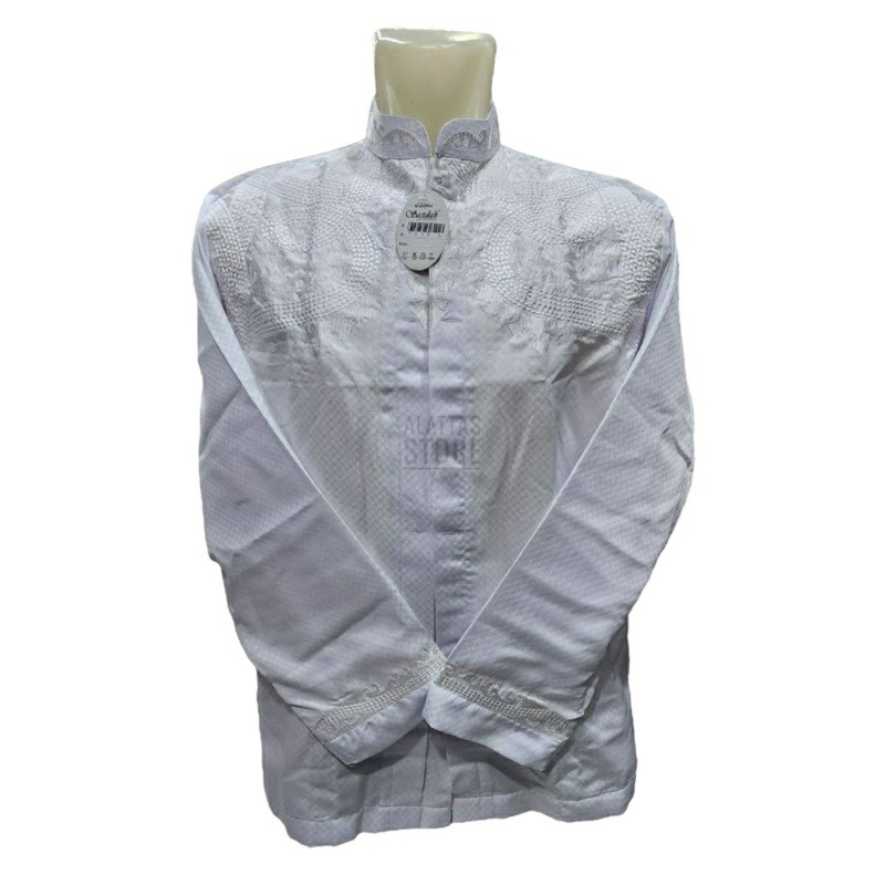 BAJU KOKO / BAMUS SAJIDAH LENGAN PANJANG OBLONG TANPA MANSET