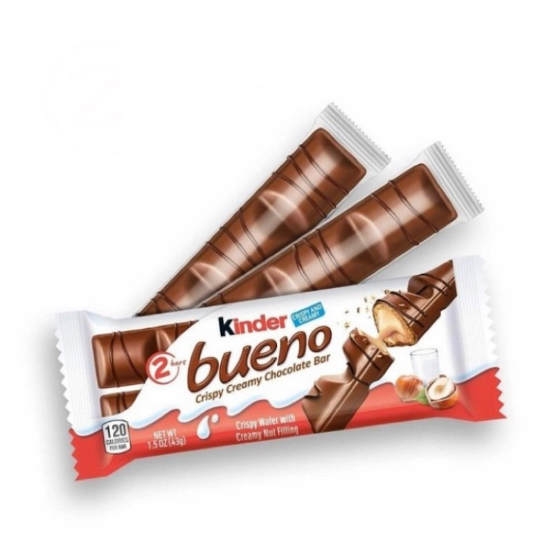 Jual Kinder Bueno 43gr / 43 Gr / Coklat / Premium / T2 / Kinder / Bueno ...