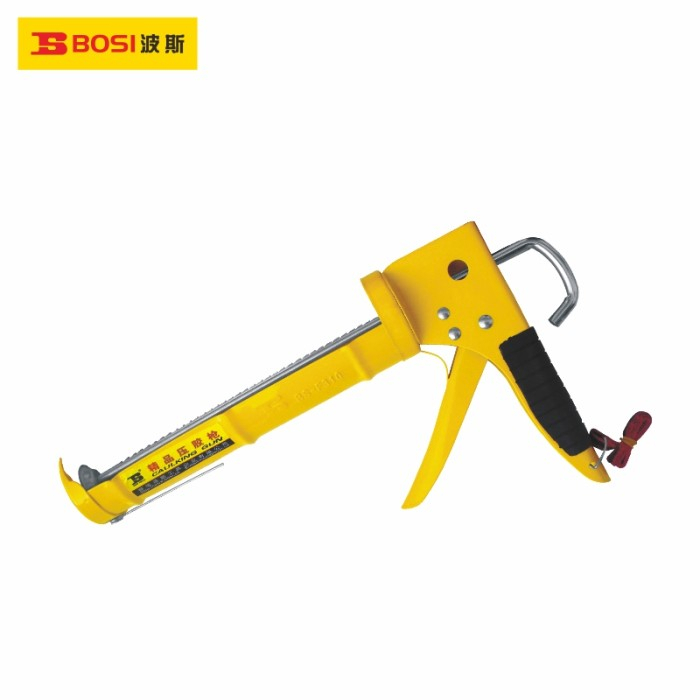 BOSI CAULKING GUN TEMBAKAN LEM SILIKON BERGERIGI 9"/225mm