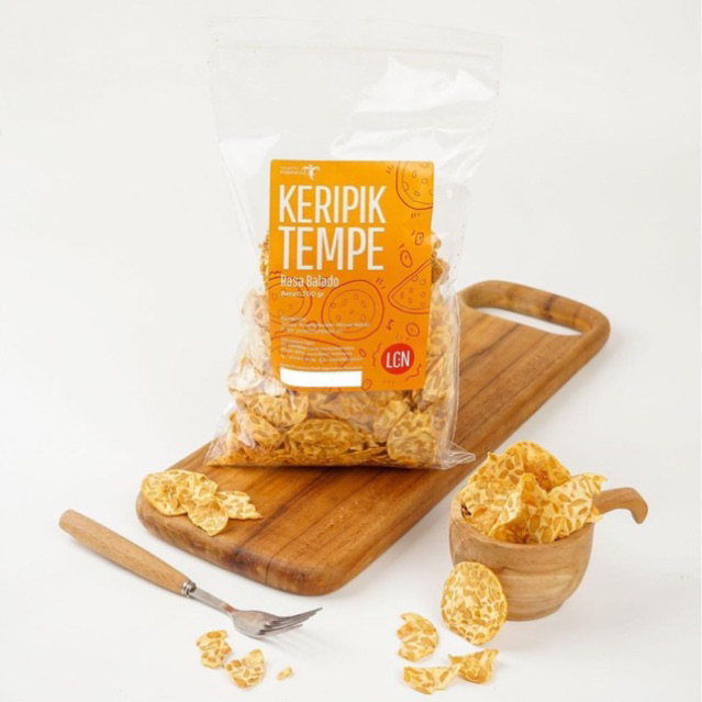 

Keripik Tempe LOW FAT Crispy LCN (Rasa Balado) - 200 Gram