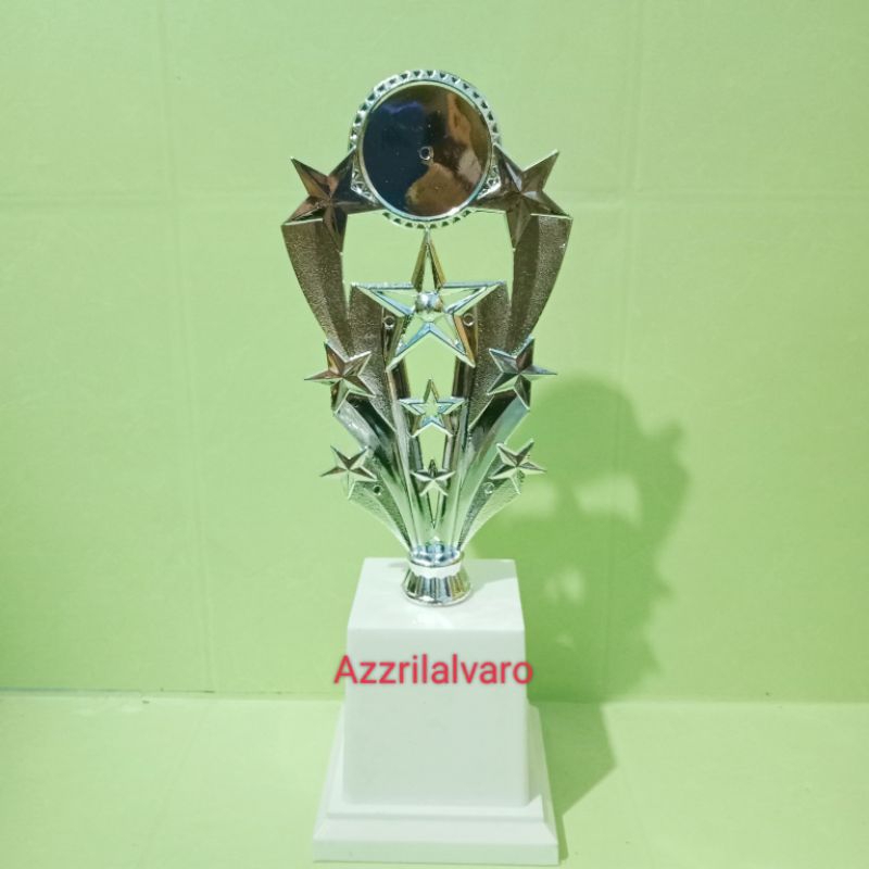 Piala MD Silver Tinggi 30cm