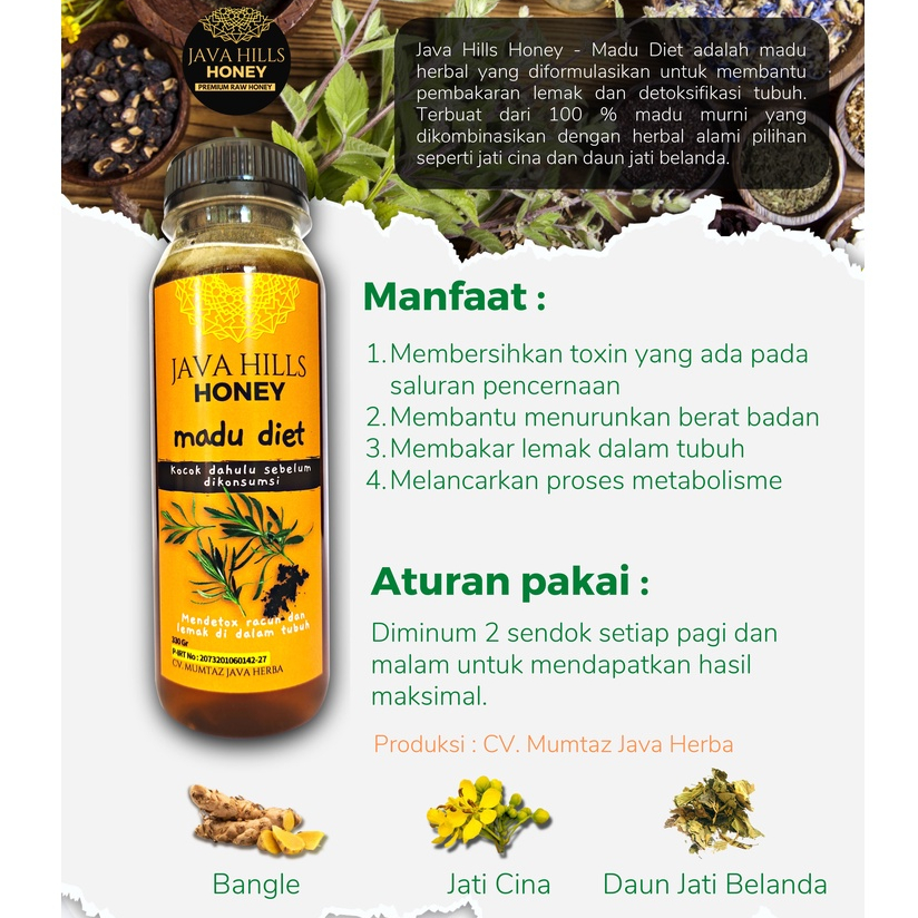 

Madu Diet 330 gr - Madu Murni + Herbal | by Java Hills
