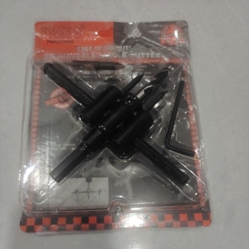 adjustable hole cutter FREED / adjustable circle cutter FREED / mata bor kayu jangka