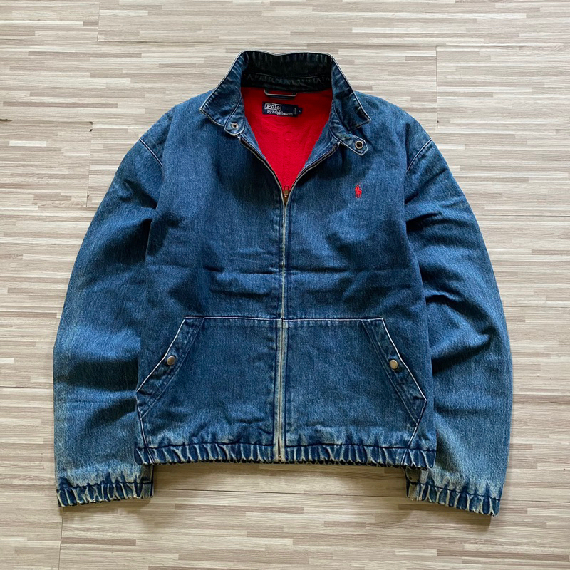 work denim jacket ralph lauren