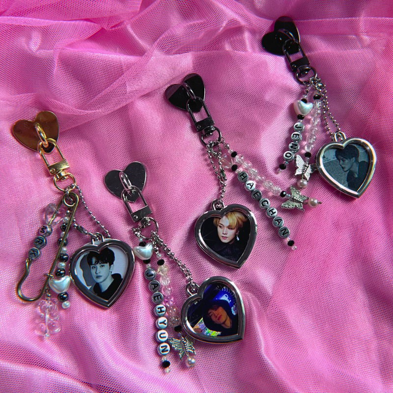 Phone Strap Manik Kpop NCT BTS SEVENTEEN TREASURE | Phons Strap Beads Korea | Phone Charms | Keyring