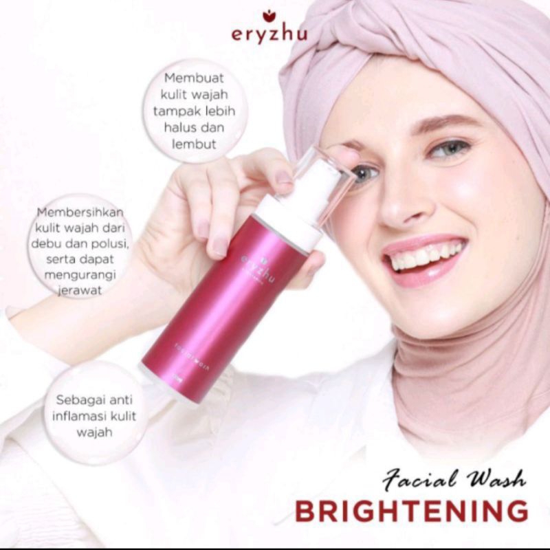 ERYZHU SKINCARE - FACIAL WASH - BRIGHTENING -1 00ml