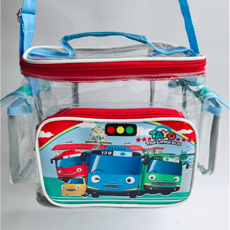 SHOWME TAS MAKAN ANAK SEKOLAH / TAS MIKA / BINGKISAN / ULANGA TAHUN / GOODIEBAGS / TAS RENANG / TAS BOTOL AIR / TAS BABY / SLINGBAGS / KARAKTER  BUS KOREA ROGI PRINCESS RAY GANI ROGI - TAYOO THE LITTLE BUS