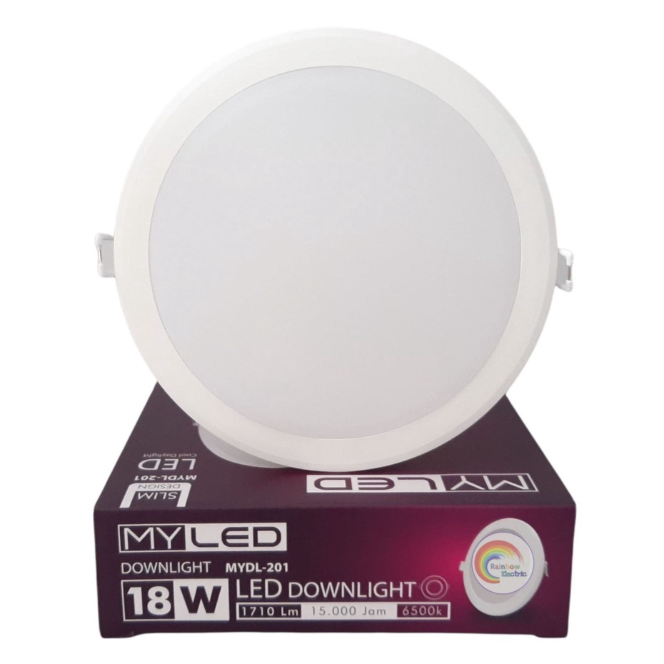 MYLED Lampu Downlight LED Inbow 6 Watt, 9 Watt, 12 Watt, 18 Watt