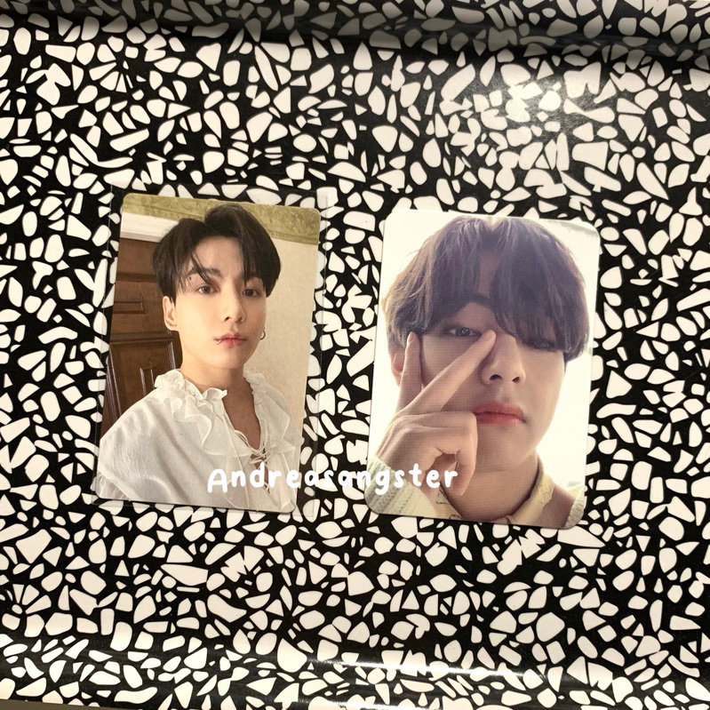 pc A pb jungkook photo folio time difference taehyung dicon peace jk photocard special 8 photo-folio