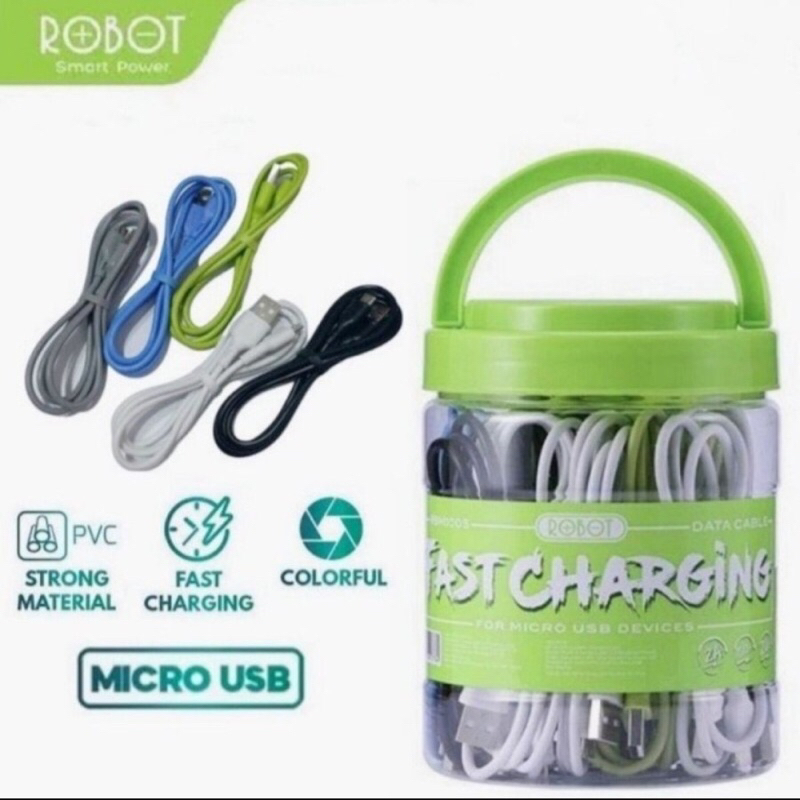 Kabel Data Robot Micro USB RBM100S Kabel Data Robot RBM100S USB Micro Robot RBM100S RBM100S Toples K
