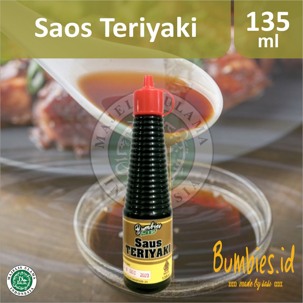 Saos Teriyaki Bumbies Condiment 135ml | Teriyaki Sauce