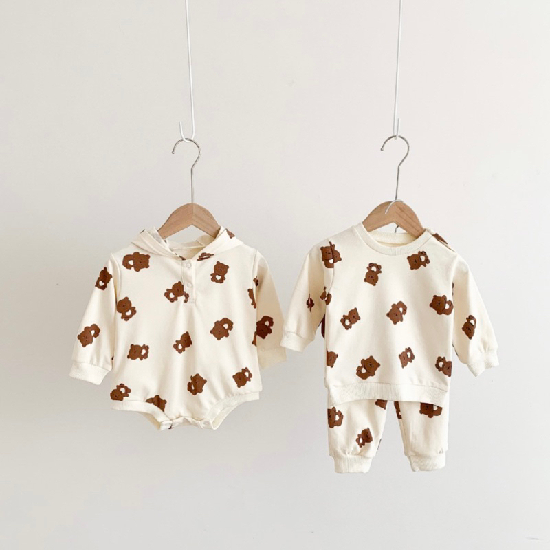 Delly romper/ sweatshirt set
