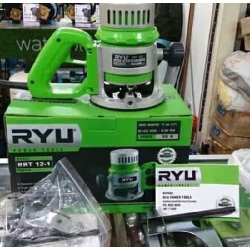 RYU ROUTER RRT 12-1 Mesin profil kayu 6 mm 12 mm / ukir MESIN PROFILE MESIN LOTER KAYU MESIN ROUTER 