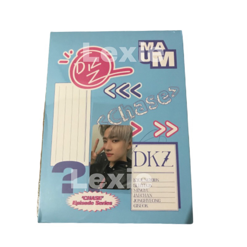 WTS ALBUM DKZ CHASE EP.3 BEUM + POB PHOTOCARD JAECHAN SEMANTIC ERROR