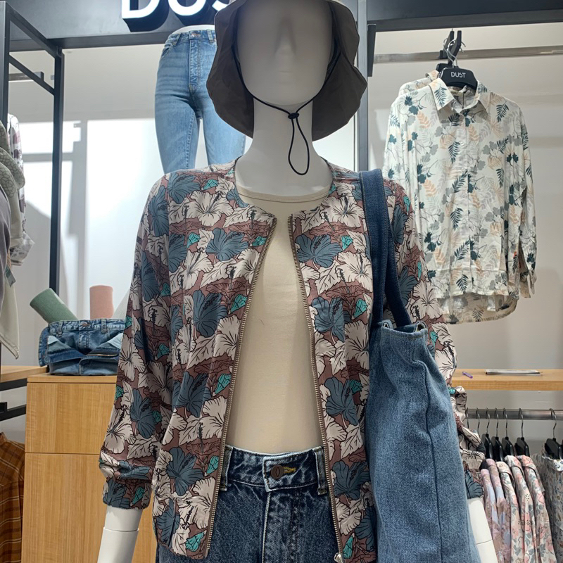 DUST Two Piece Set Tanktop Pakaian Wanita Casual size S-XXl