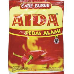 

CABE BUBUK AIDA PEDAS ALAMI SACHET 25GR