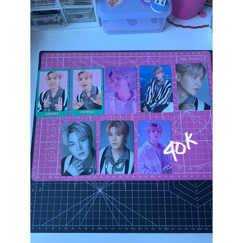 BTS PHOTOCARD OFFICIAL Jimin Photofolio Jhope proof