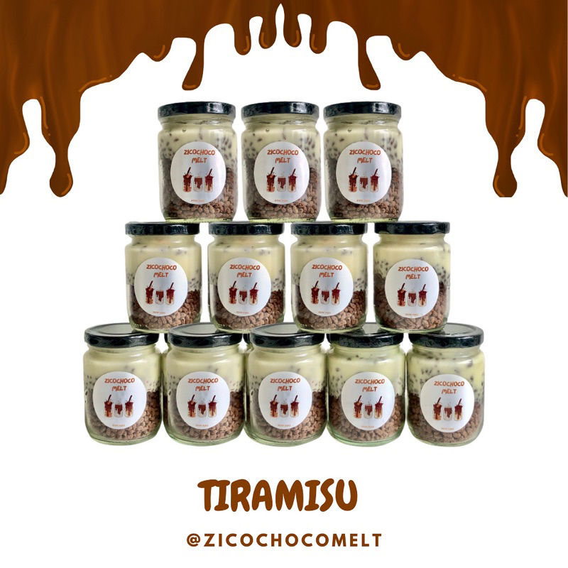 

TIRAMISU SNACK IN JAR ZICOCHOCO