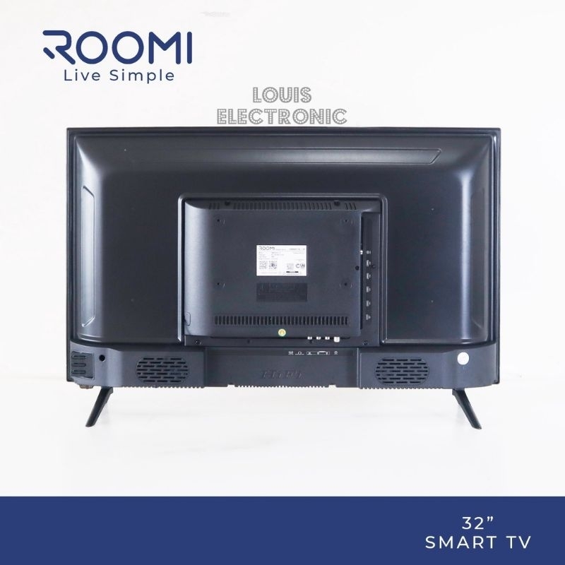 SMART TV DIGITAL TV ROOMI 32 INCH ANDROID TV ( KHUSUS MEDAN/ INSTANT)