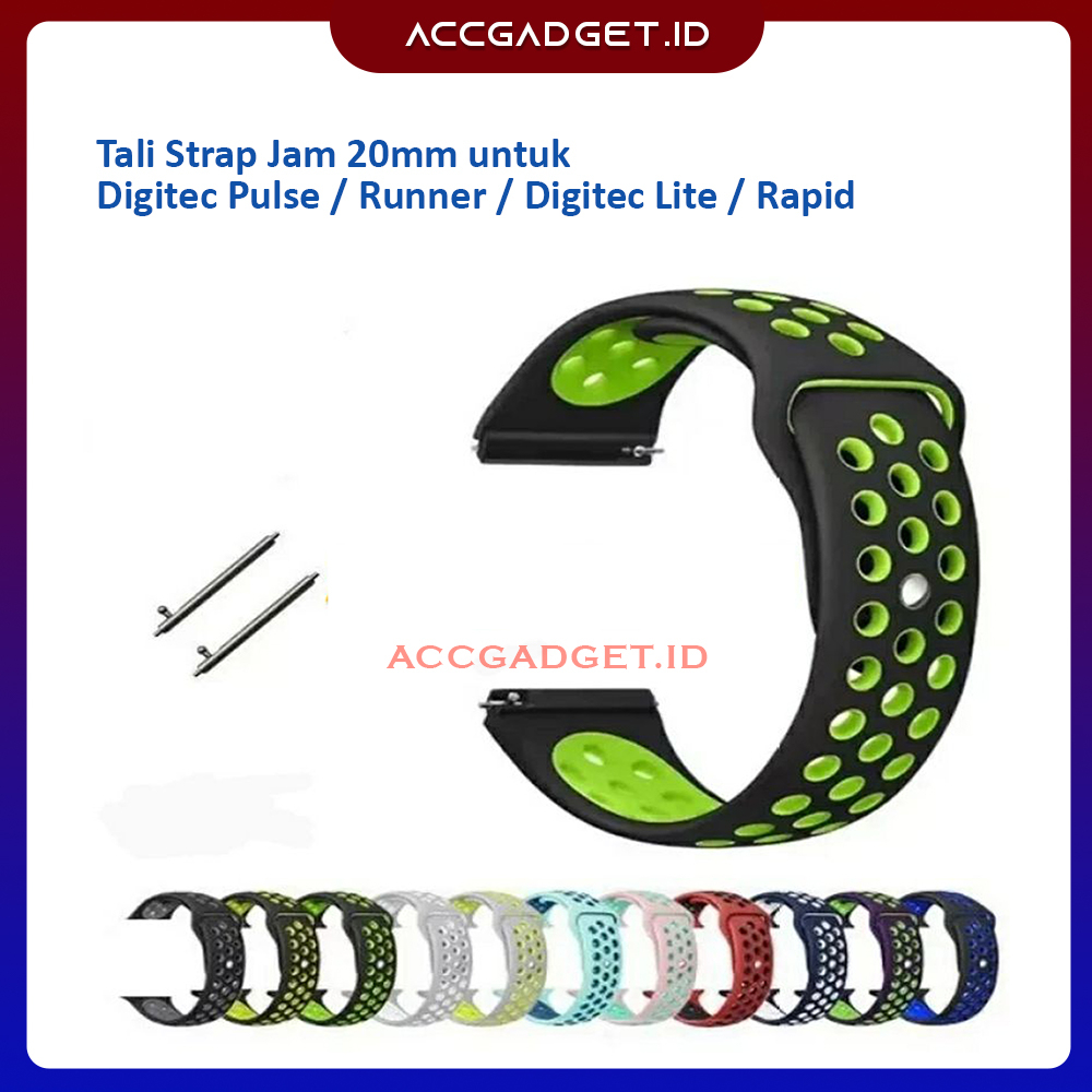 Tali Strap Strap Digitec Pulse / DG Lite / Runner / Rapid - NK20 Nike Sportband