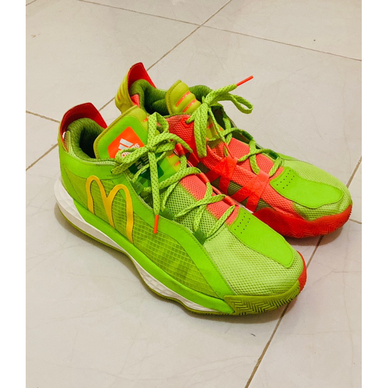 Sepatu Basket Bekas Adidas Dame 6 X McDonald's