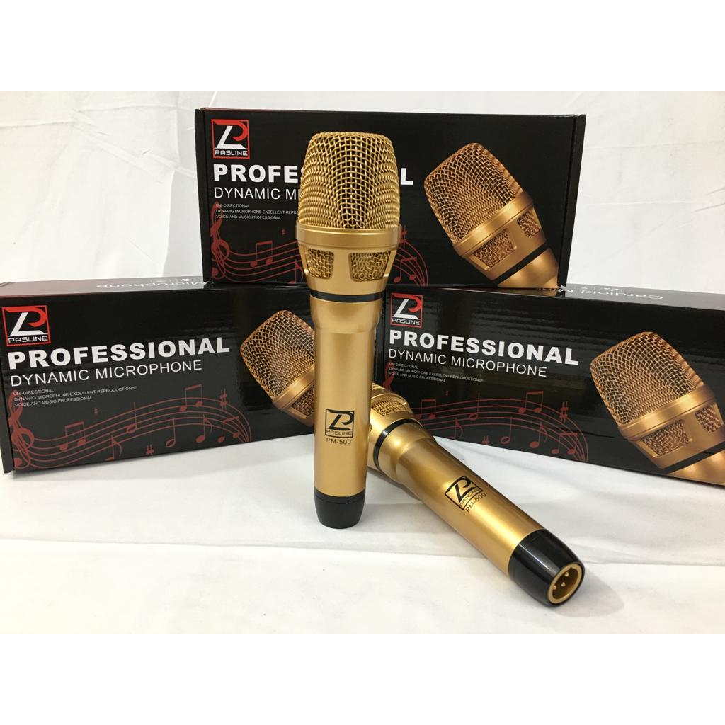 Mic Kabel PM 500 PM-500 PM500 Warna Gold Original