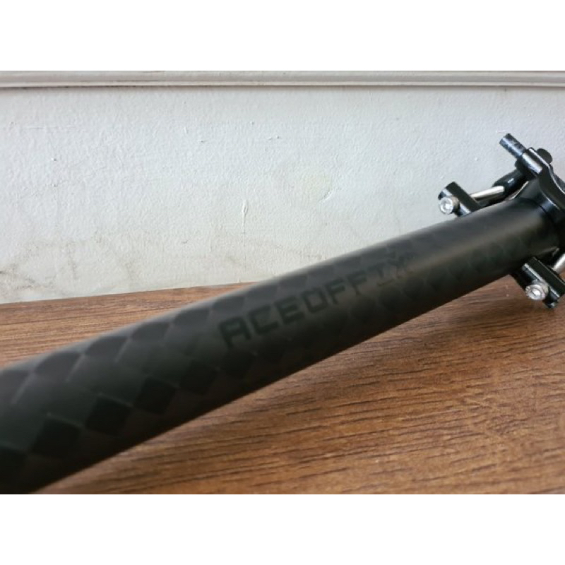 Seatpost Karbon Sepeda Lipat 31,8 mm Aceofik pikes 3 Sixty