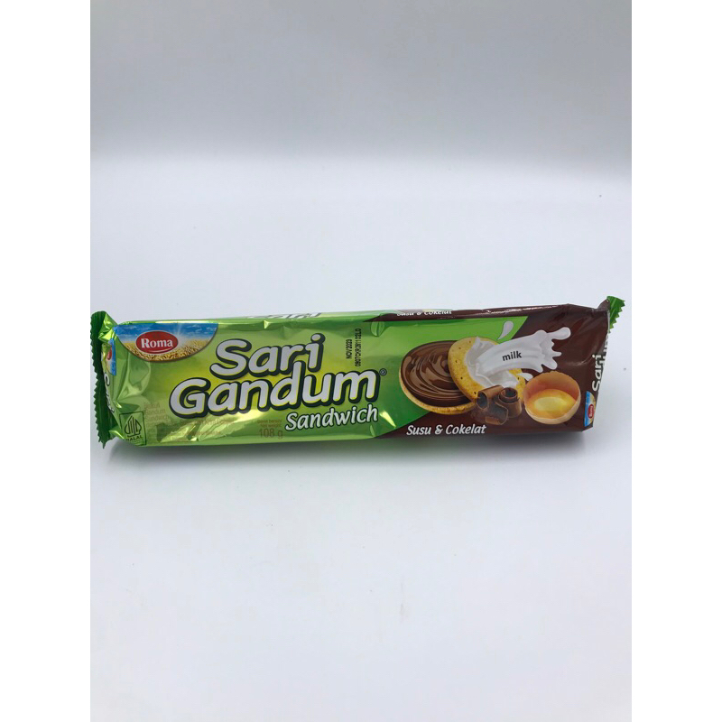 

Sari Gandum Sandwich Susu & Cokelat