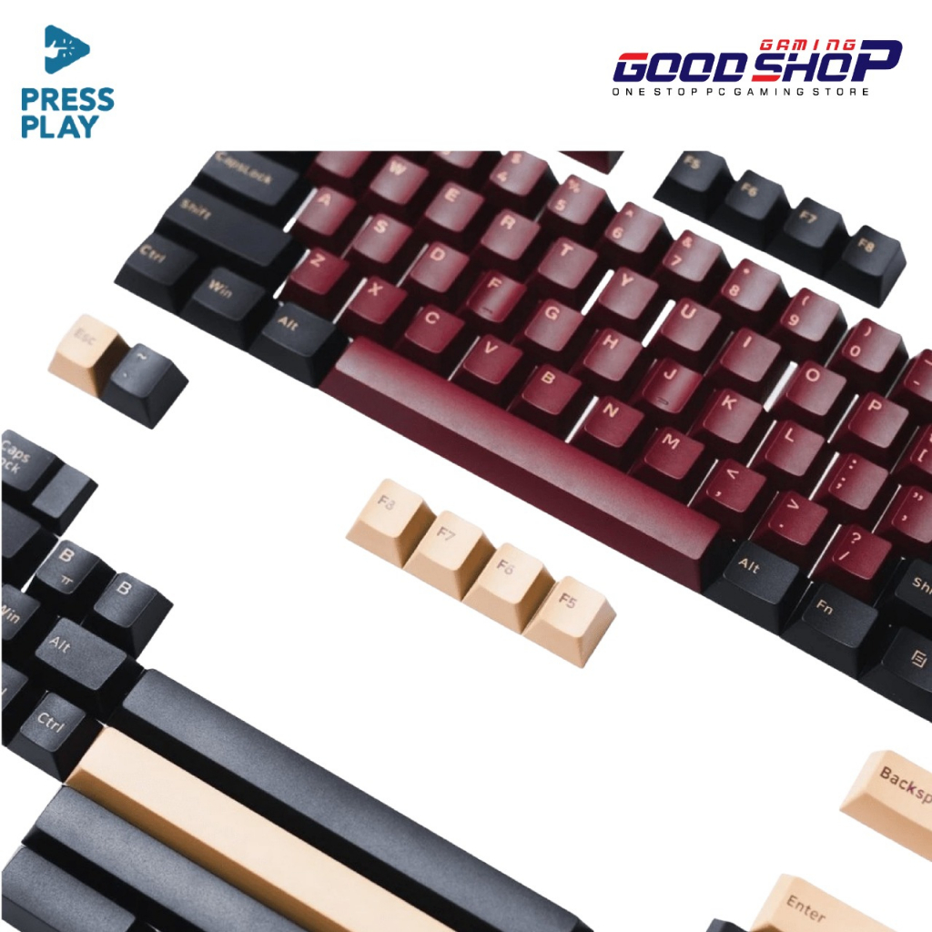 SCARLET PBT Doubleshot Keycaps Keycap Set