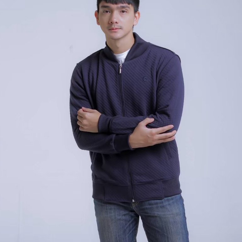 (COD) COMFY JAKET/ JAKET COMFY ORIGINAL SIZE M-L-XL-XXL 6 WARNA NAVY BLUE - COMFY JACKET JAKET PRIA 