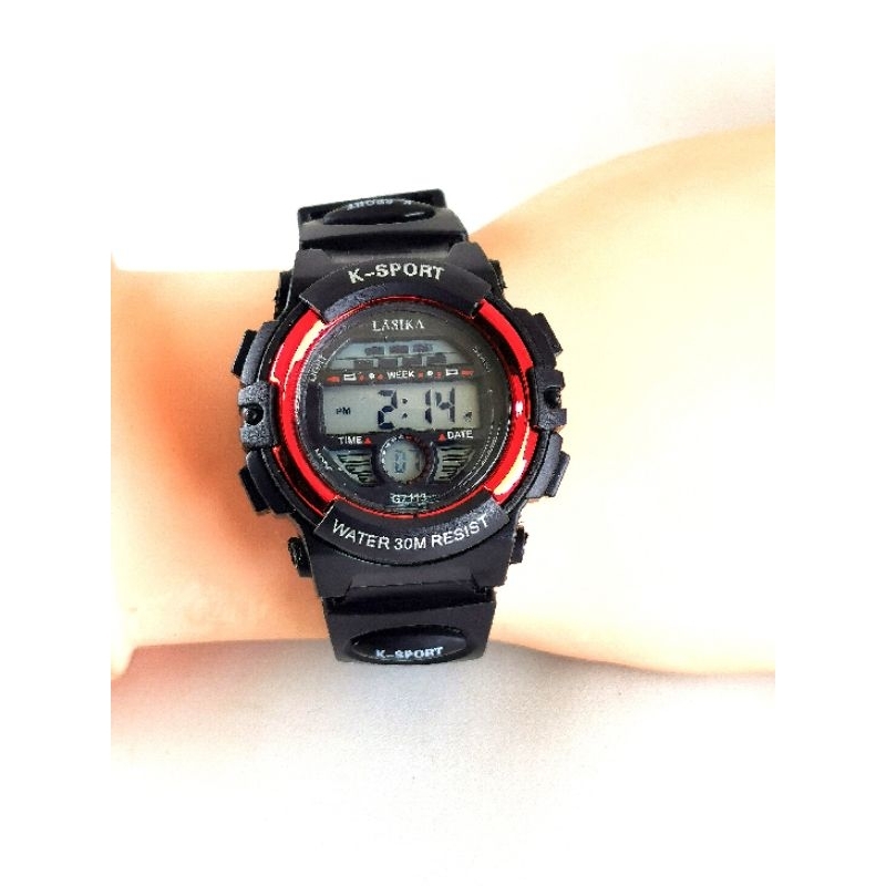 Promo Lasika Jam Tangan Anak Pria (UNISEX) Original/Jam Tangan Anak Digital LASIKA (tanpa box)