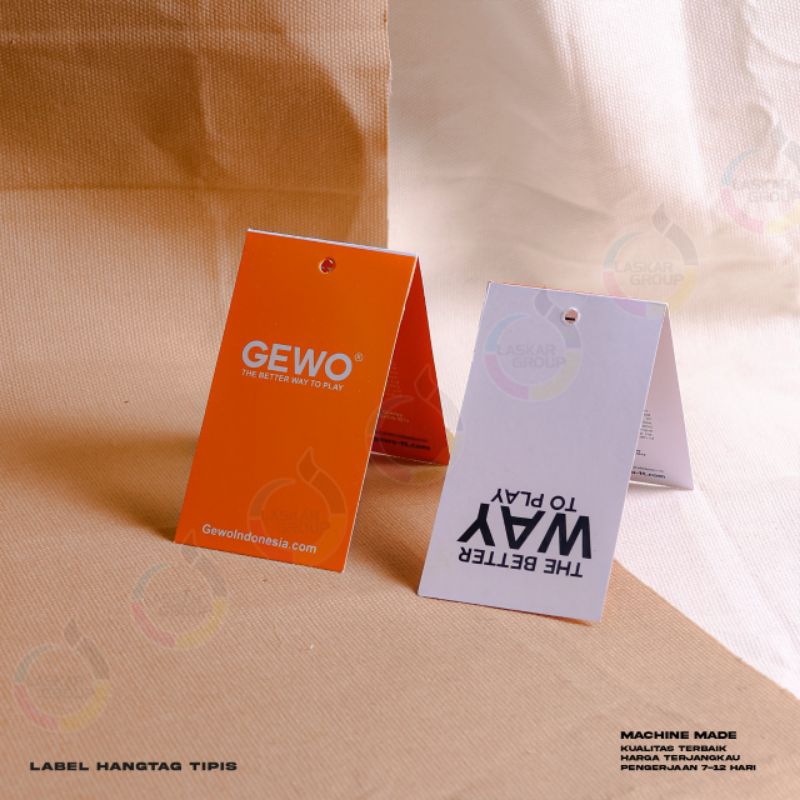 

Label hangtag, hangtag tipis, hangtag distro, hangtag elegan