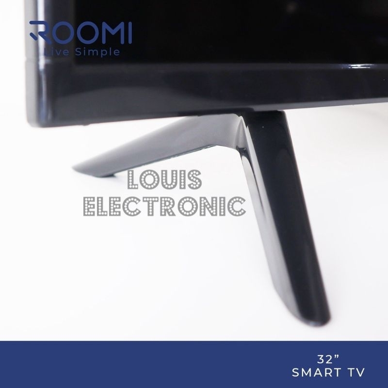 SMART TV DIGITAL TV ROOMI 32 INCH ANDROID TV ( KHUSUS MEDAN/ INSTANT)