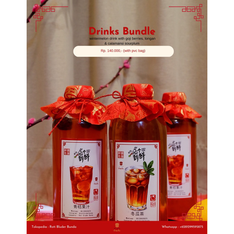 

hampers imlek 2023 BUNDLE cny drinks