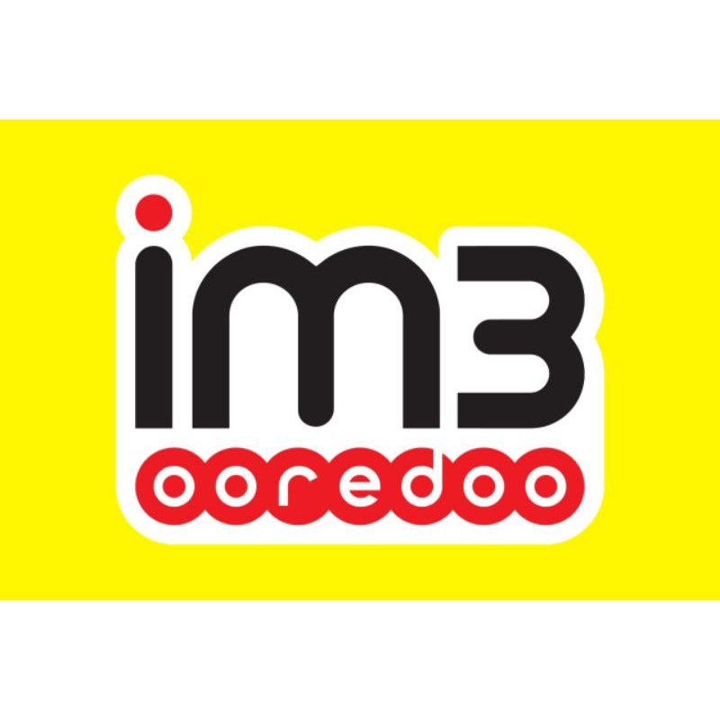 STICKER Konter Pulsa Etalase Provider Indosat FREE DESAIN