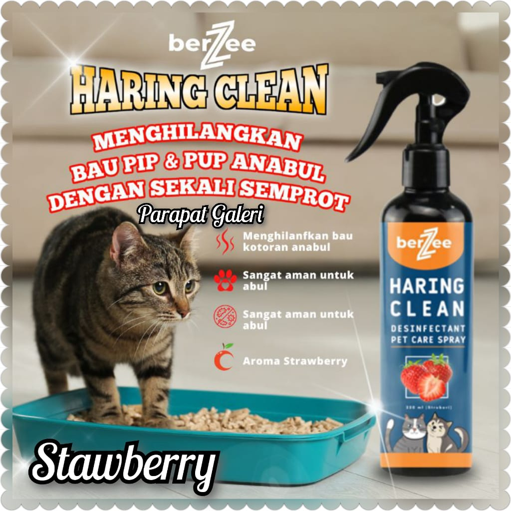 Penghilang Bau Kencing Kucing - Anjing isi 250ML / Pet Odor Remover Spray / Litter Box / Pasir Kucing