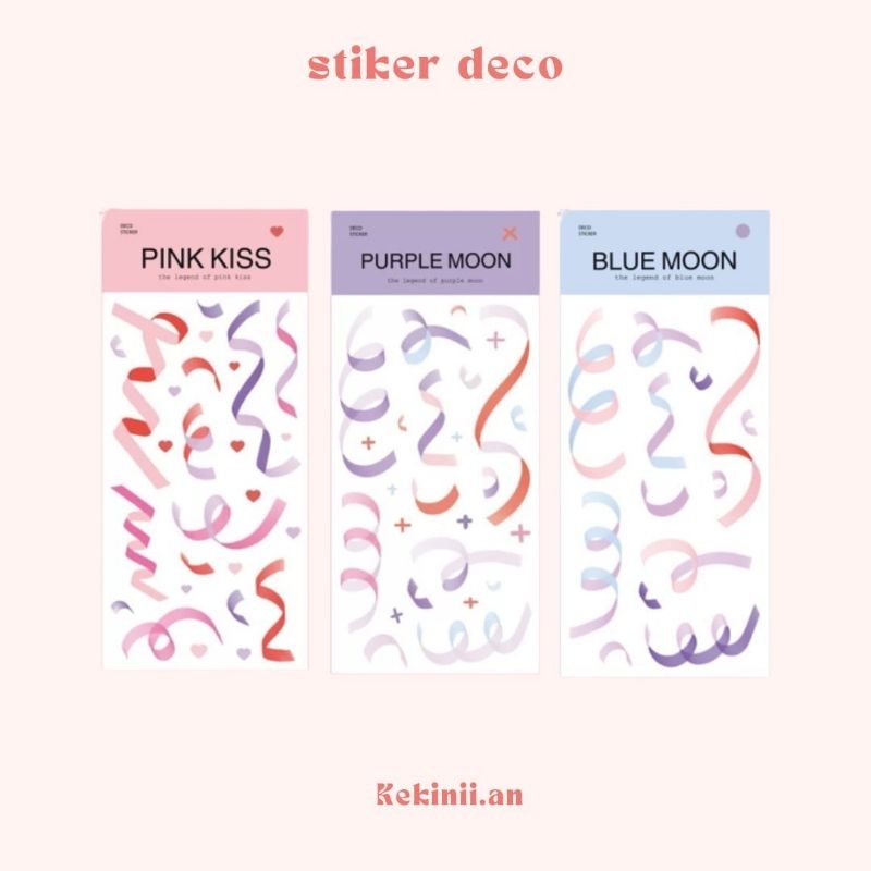 

Sticker Dekorasi Card Holder | Sticker Confetti Korea