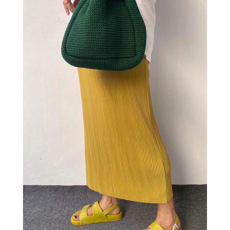 Regular Pleats Skirt Premium by Milposhka / Rok span plisket