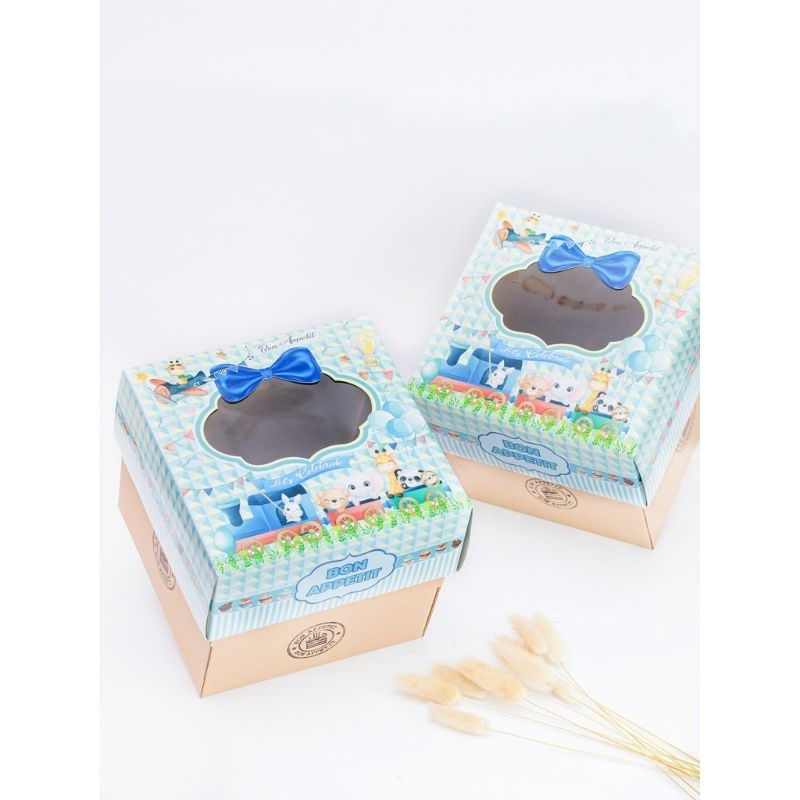 

Dus kue Bon Appetit 18 x 18 x 16 cm cake box baby kotak