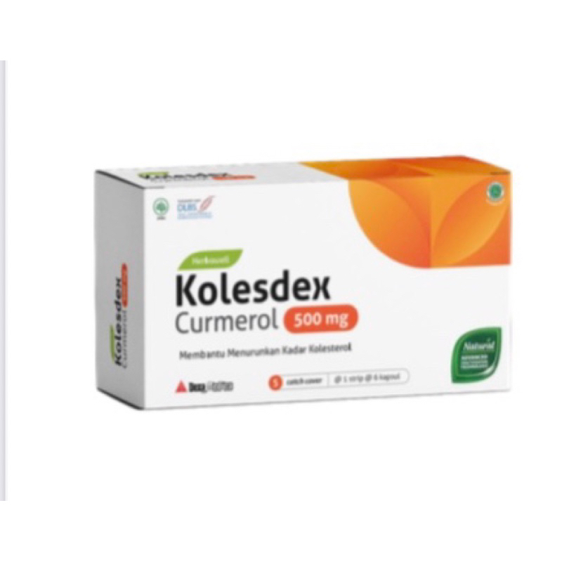 Kolesdex box 30 tablet ( herbal menurunkan lemak darah kolesterol )